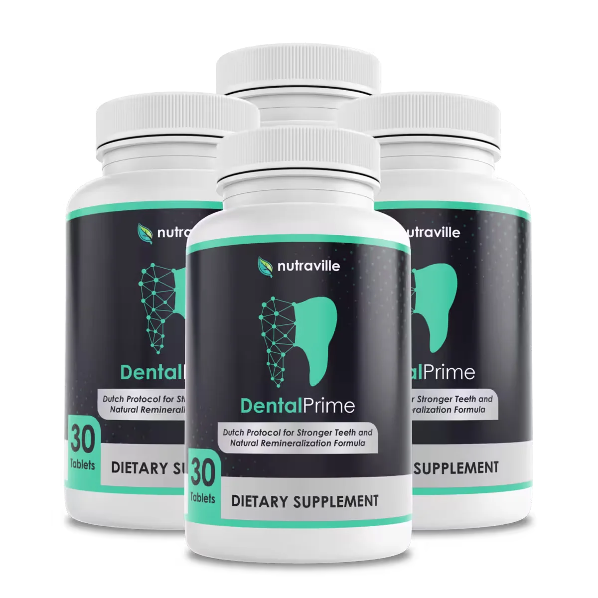 DentalPrime 4 bottles